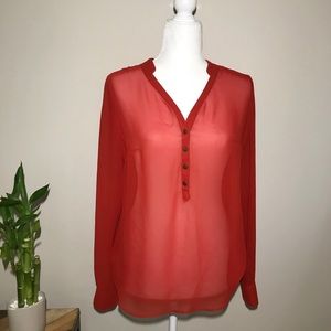 a.n.a Red Blouse